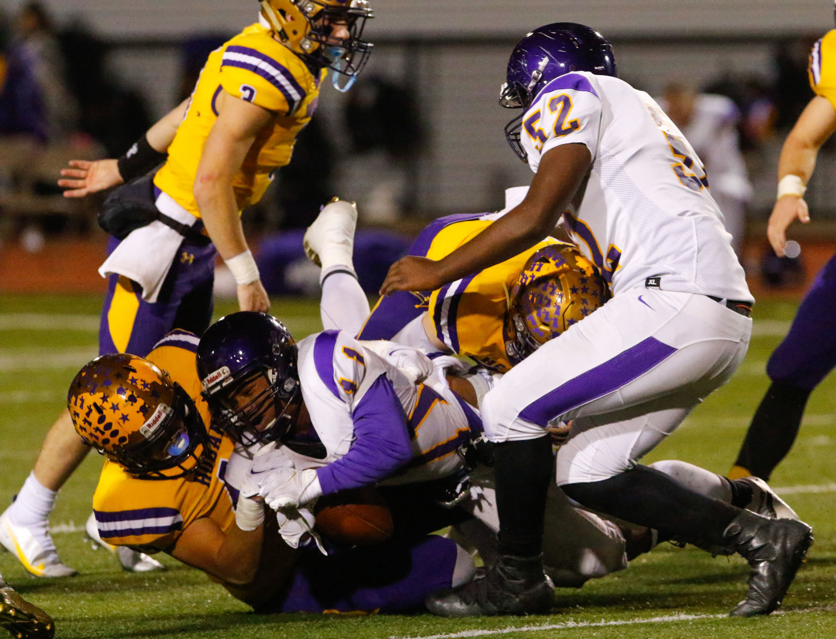4A football semistate: Hobart vs. Marion